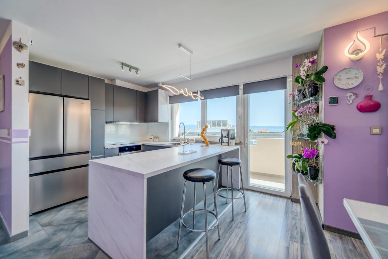 Summer Orchid - Spacious Duplex By The & Ps5 * Stobreč