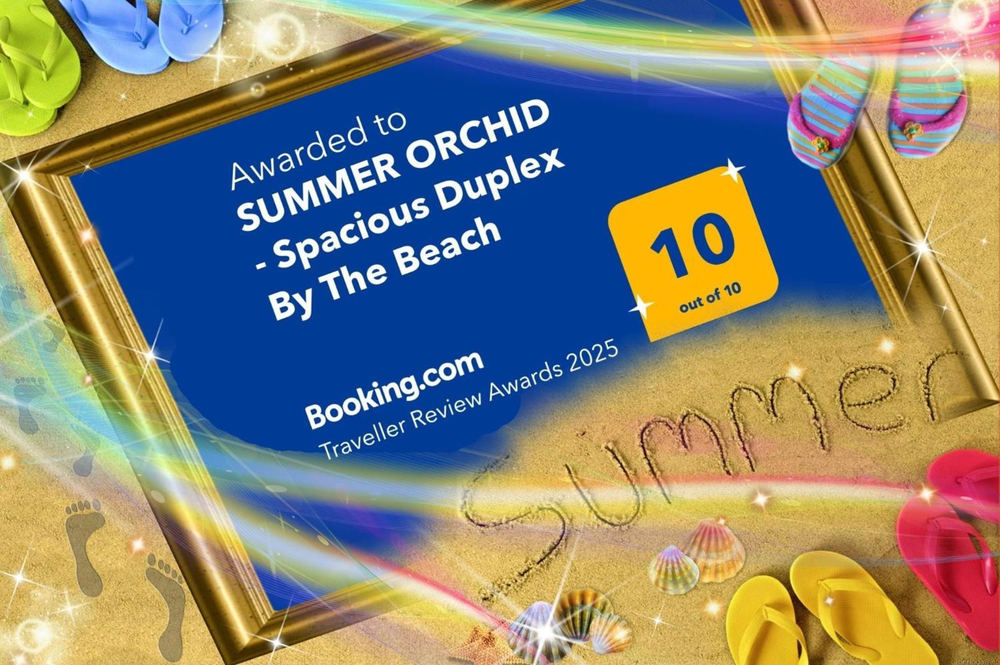 Summer Orchid - Spacious Duplex By The & Ps5 Apartman
